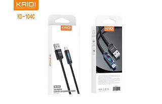 KAIDI - CABO COM TELA DIGITAL USB / TC - KD-104C