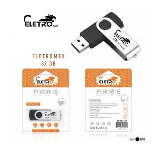 ELETROMEX - PENDRIVE 32GB
