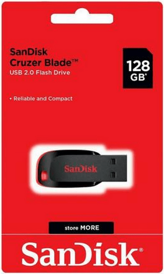SANDISK - PENDRIVE 128GB