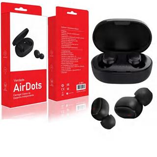 AIRDOTS - FONE REDMI BLUETOOTH VERMELHO