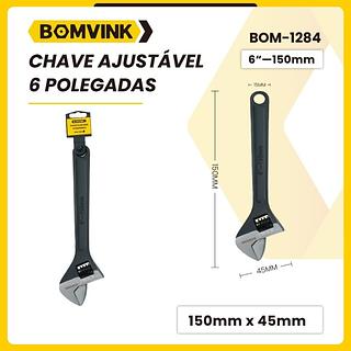 BOMVINK - CHAVE AJUSTAVEL 12 POLEGADAS - BOM-1284