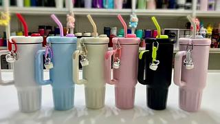 COPAO VIRGINIA QUENCHER TERMICO COM CANUDO INOX E TAMPA 1200ML