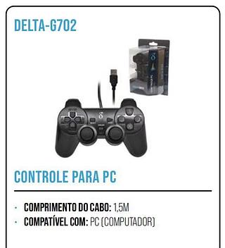 CONTROLE USB PARA PC