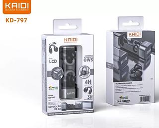 KAIDI - FONE BLUETOOTH CONDUÇAO OSSEA - KD-797