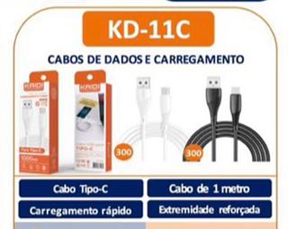 CABO DE DADOS E CARREGAMENTO KAIDI TC