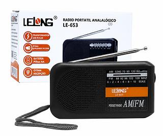 LELONG - RADIO PORTATIL AM/FM