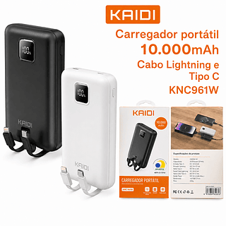 KAIDI - PORTATIL 10000mAh