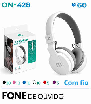 FONE DE OUVIDO COM FIO