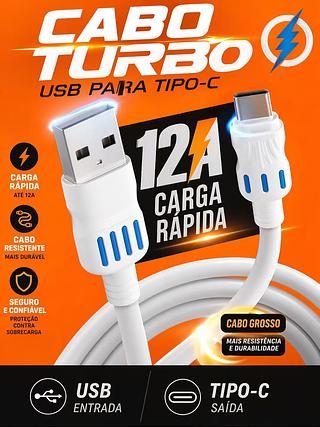 CABO TURBO USB I TC 12A / 100 PEÇAS