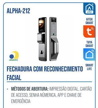 FECHADURA COM RECONHECIMENTO FACIL