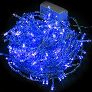 AZUL - PISCA DE NATAL 110V 9 METROS - SEM GARANTIA