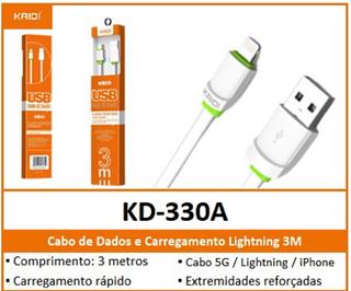 KAIDI - CABO 3M IOS - KD-330A