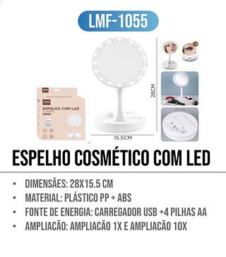 LUATEK - ESPELHO COM LED