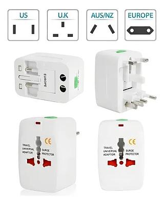ADAPTADOR UNIVERSAL AMERICANA / EUROPEIA - LE-1055S | LEY-202