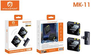 HMASTON - MICROFONE LAPELA iOS DUPLO - MK-11