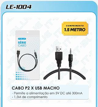 CABO P2-USB MACHO