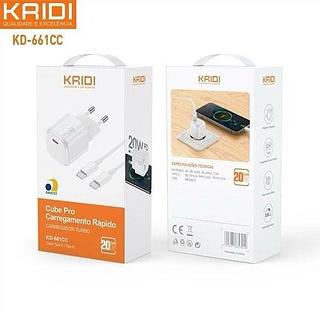 KAIDI - CARREGADOR TC TC ENTRADA TC 20W - KD-661CC
