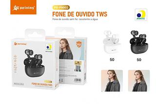 PEINING - FONE DE OUVIDO TWS - PEI-P9002