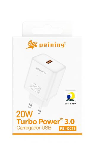 FONTE USB TURBO POWER 3.0 - PEI-QC16