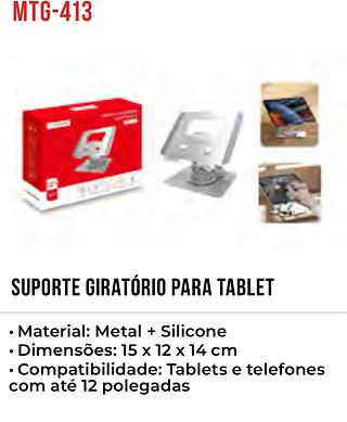 SUPORTE GIRATORIO PRA TABLET