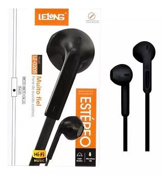 FONE LELONG COM FIO MICROFONE
