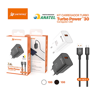 PEINING - CARREGADOR TURBO 3.4v 18w V8