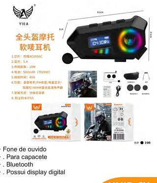 FONE DE CAPACETE
