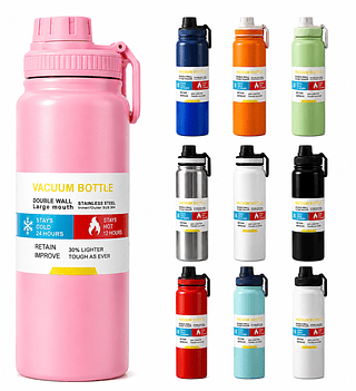 800ML - GARRAFA TERMICA SEM LOGO