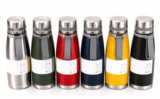 GARRAFA TERMICA INOX 650ML - SEM LOGO *SEM GARANTIA*