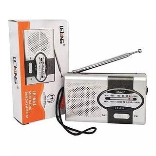 LELONG - MINI RADIO COM FONE - LE-651