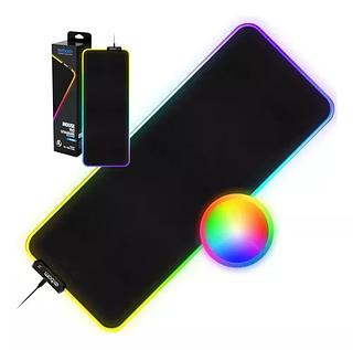MOUSE PAD GAMER ILUMINADO LED RGB 80x30CM - MO-LED3080 | 3080C51 | 3080C01