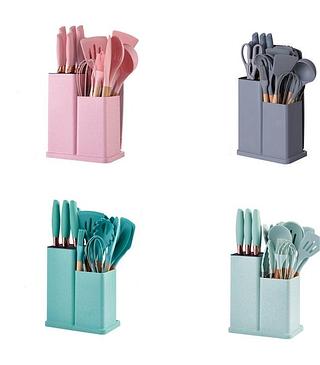 KIT COZINHA 19PC SILICONE - 1625 1900g