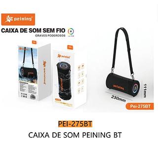 PEINING - CAIXA DE SOM LUZ RGB - PEI-275BT