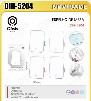 ESPELHO DE MESA DE VIDRO OIH-5204