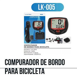 LUATEK - VELOCIMETRO COMPUTADOR DE BORDO PARA BICLETA - LK-005