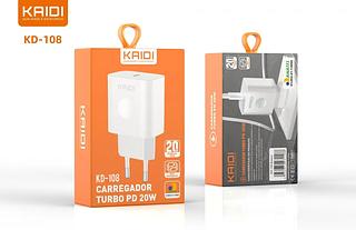 KAIDI - FONTE TC / CARREGADOR 20W - KD-108