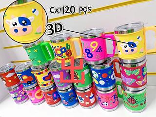 CANECA INFANTIL COM DESENHO 3D