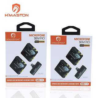 MICROFONE LAPELA TC DUPLO