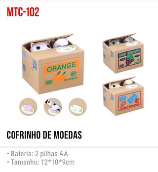COFRINHO DE MOEDAS GATINHO