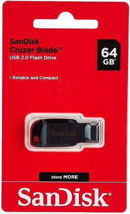 SANDISK - PENDRIVE 64GB