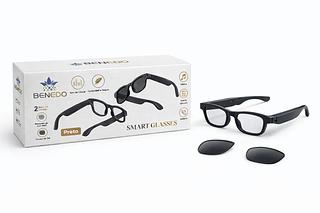 BENEDO - OCULOS BLUETOOTH SMART GLASSES 2 KIT LENTES YJ11