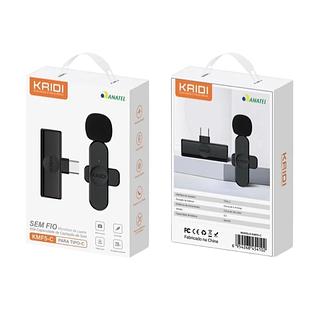 KAIDI - MICROFONE DE LAPELA TC COM 1 MICROFONE - KMF5-C