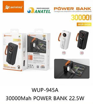 PEINING - POWER BANK WUP-945A 22.5W 30000 mAh