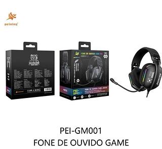 PEINING - FONE HEADSET GAMER COM MICROFONE OVER-EAR - PEI-GM001