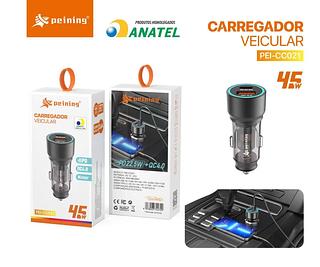 PENING - CARREGADOR VEICULAR UBS / TC - CC021 FONTE