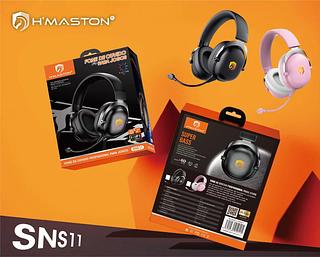 HMASTON - FONE GAMER SEM FIO WIFI LIGHTNING - SNS11