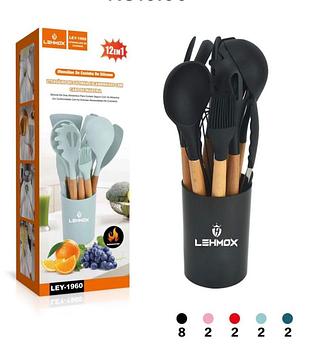 LEHMOX - KIT DE COZINHA 12PC COMPLETO