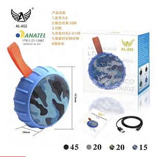 CAIXA DE SOM BLUETOOTH PORTATIL A PROVA D'AGUA