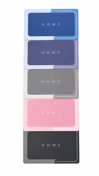 TAPETE HOME- 10 PEÇAS CORES VARIADAS