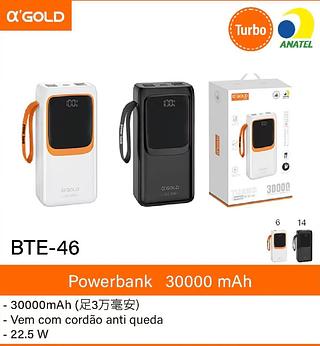AGOLD - PORTATIL POWER BANK 30000mAh